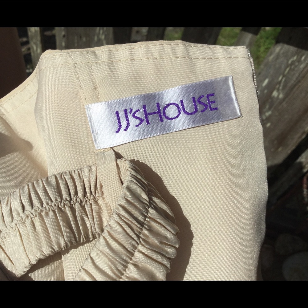 NWT JJsHouse Strapless Floor Length Dress - Picture 4 of 6